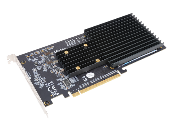 Sonnet M.2 NVMe SSD 4x4 PCIe Card (Silent) – Sonnet Online Store
