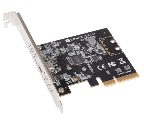 Allegro Max USB-C 20Gbps 1-Port PCIe Card (1 port • USB 3.2 Gen 2x2 • USB-C charging)