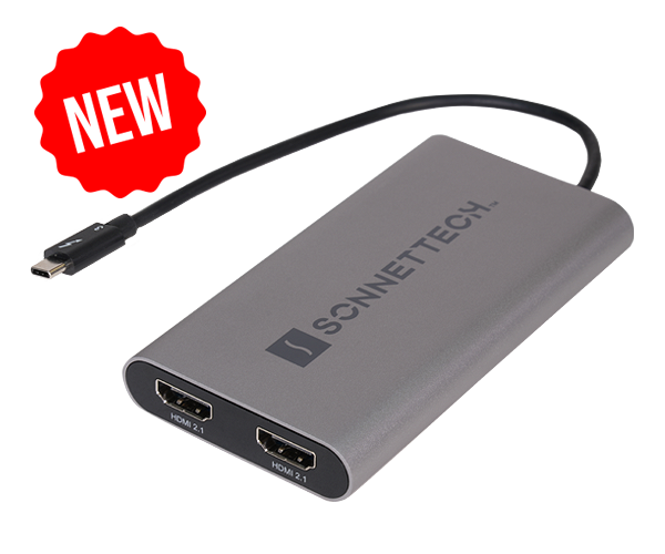Thunderbolt Dual 4K HDMI 2.1 Adapter Sonnet Online Store SONNETTECH