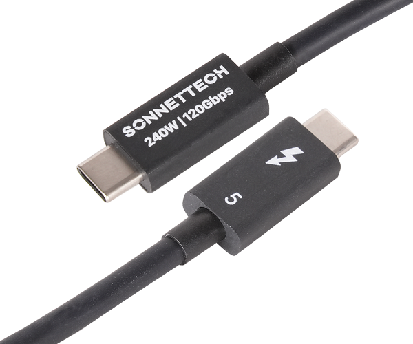 Thunderbolt 5 Cable - 3.3 feet – Sonnet Online Store - SONNETTECH Thunderbolt 5 Cable - 3.3 feet – Sonnet Online Store - SONNETTECH