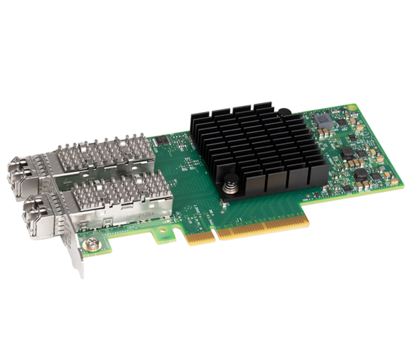 Twin25G PCIe Card (Dual-port • 25GbE • Includes two SFP28 transceivers)