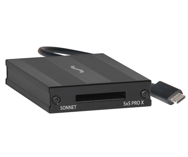 SxS PRO X Thunderbolt Single-Slot Card Reader