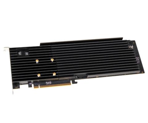 Carte PCIe 3.0 Sonnet McFiver pour 2 SSD M.2 NVMe, 1 port 10 GbE