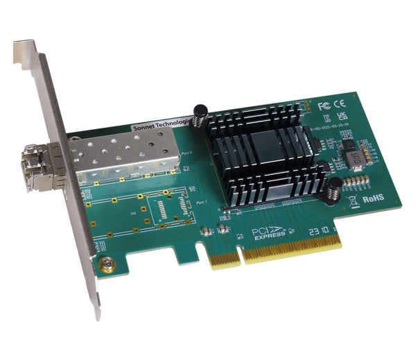 Solo10G SFP+ V2 PCIe Card (Single-port • 10GbE • Includes SFP+ Transceiver)