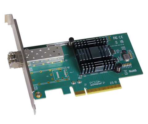 Solo10G SFP+ V2 PCIe Card (Single-port • 10GbE • Includes SFP+ Transceiver)