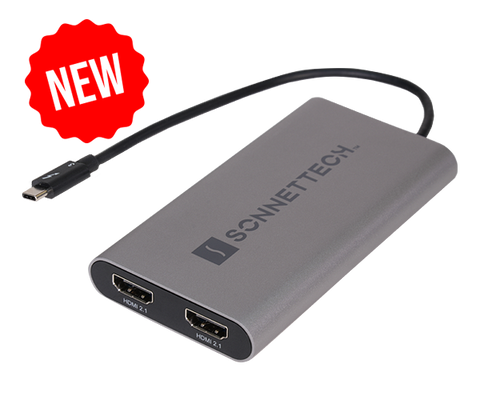 Thunderbolt Dual 4K HDMI 2.1 Adapter