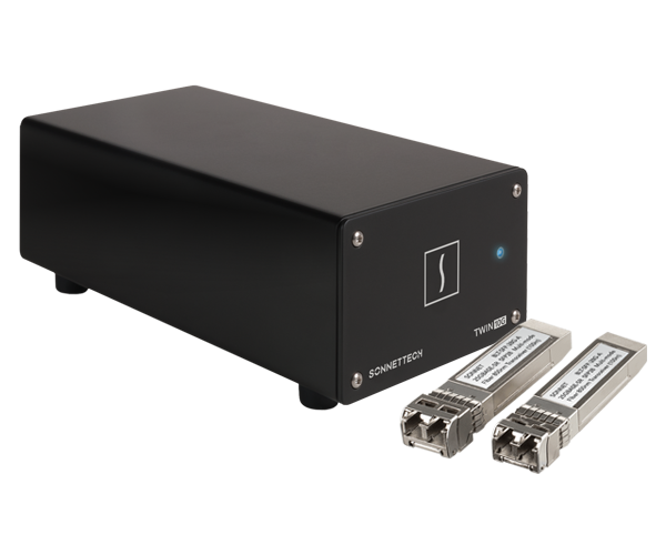 Twin10G SFP28 Thunderbolt Adapter (Dual-port 10GbE adapter Twin10G SFP28 Thunderbolt Adapter (Dual-port 10GbE adapter