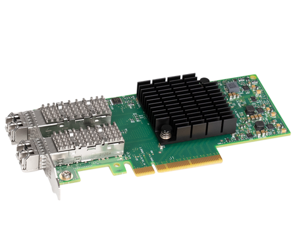 Twin25G (Dual-port 25GbE PCIe Card with Two Included SFP28 Transceivers)