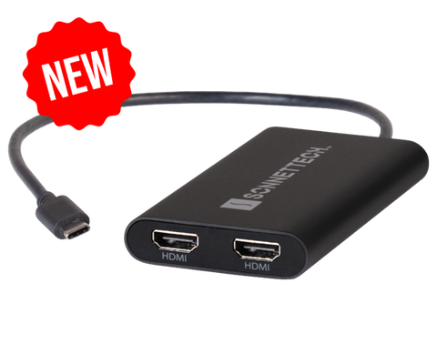 USB-C to Dual 4K 60Hz HDMI Adapter