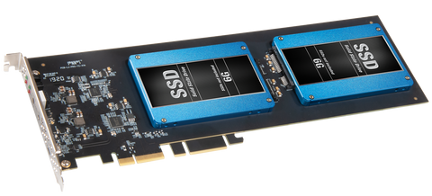 Fusion Dual 2.5-inch SSD RAID (with hardware RAID controller and 10Gbps USB-C port • Add your own SSDs)