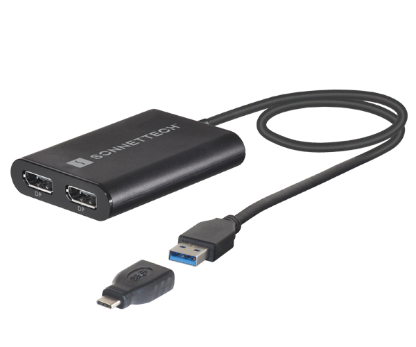 DisplayLink Dual DisplayPort Adapter for M1 and M2 Macs