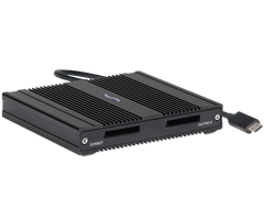 外付けハードディスク・ドライブ SONNET RED MINI-MAG PRO CARD READER Sonnet Dual-Slot RED MINI-MAG Pro Thunderbolt 3 Card Reader