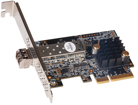 Solo10G SFP+ 10GbE PCIe Card with SFP+ Module